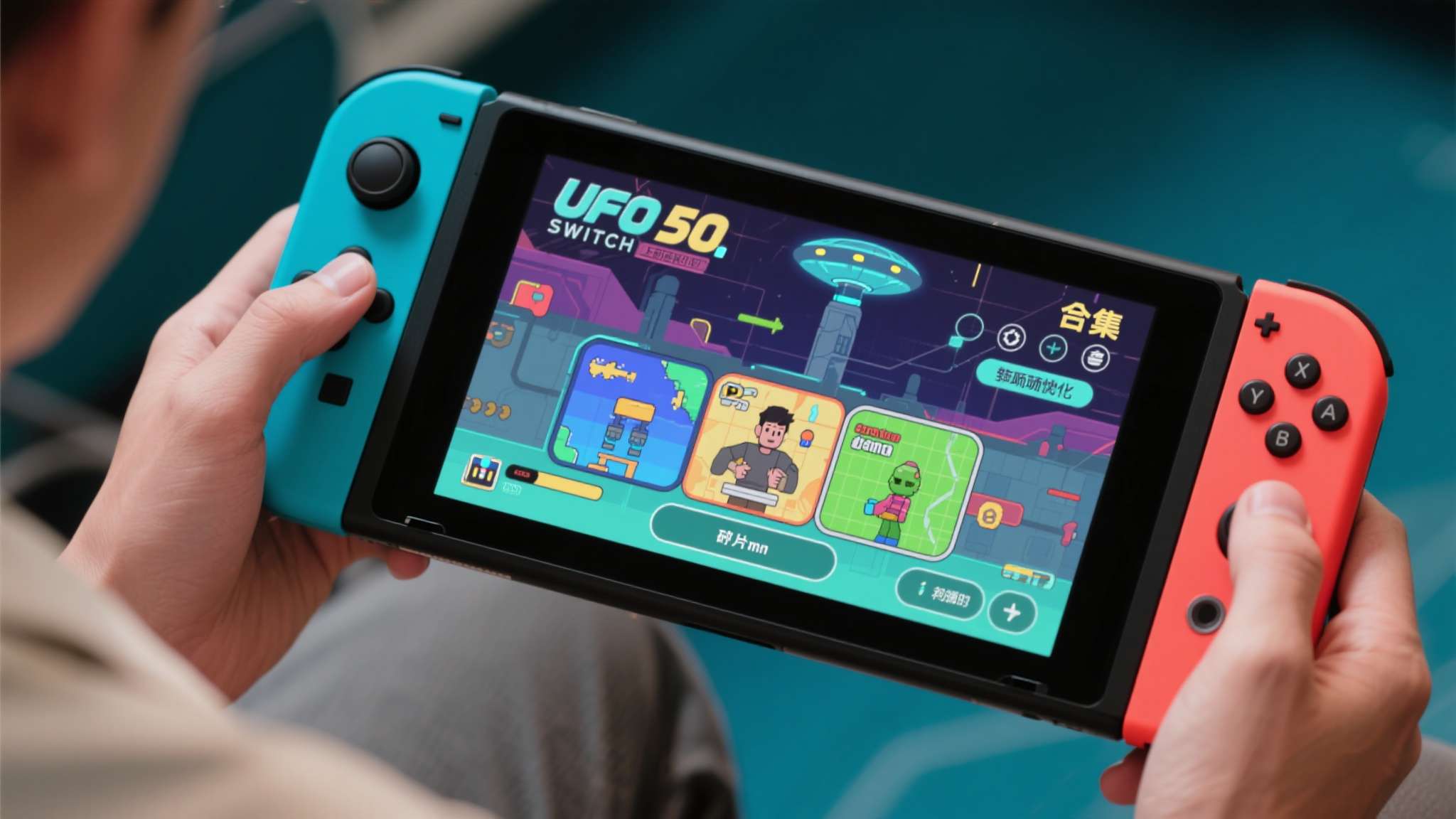 复古游戏合集《UFO50》登陆Switch!收录50款作品 Switch版本的《UFO 50》并非简单移植,开发团队针对掌机模式进行了专项优